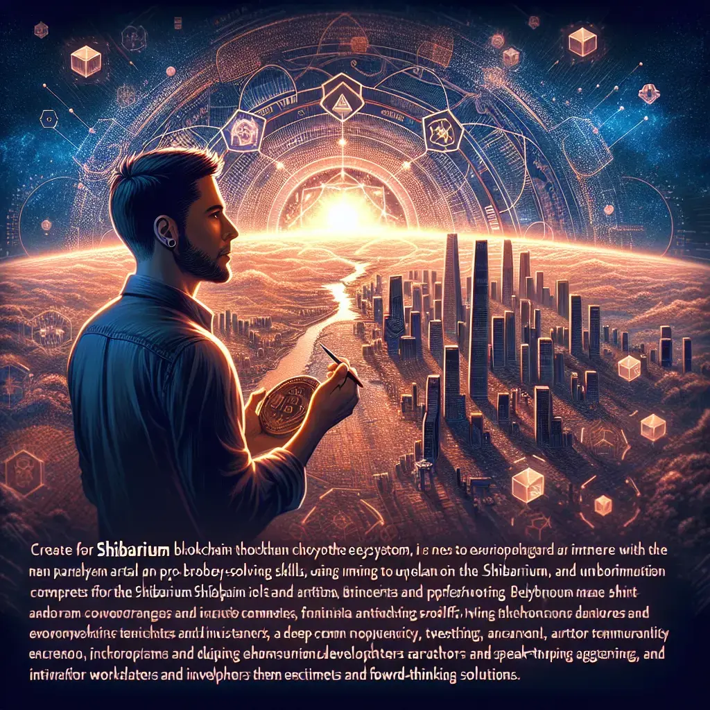 Image that represents the author Ethan Lockwood, a renowned blogger specializing in Shibarium
